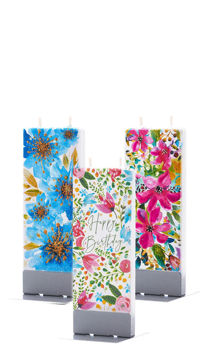 Set candele decorative FLATYZ compleanno – idea regalo originale