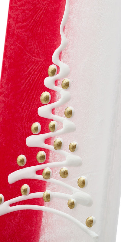 Weihnachtsbaum, grün und weiß