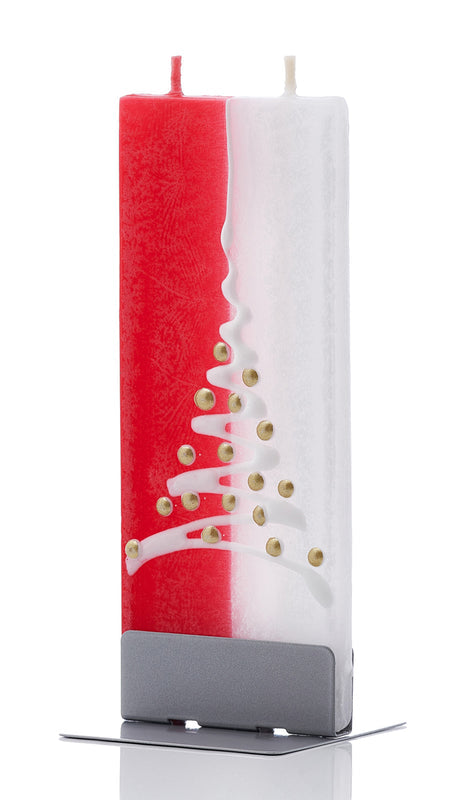 Weihnachtsbaum, grün und weiß