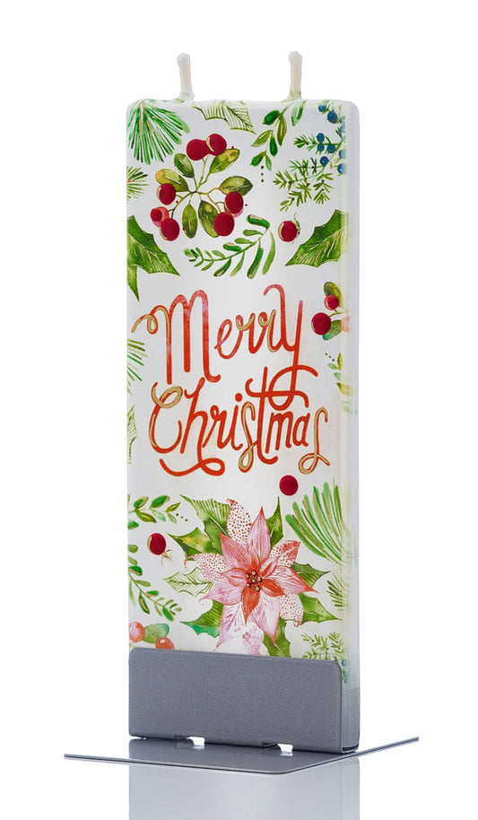 Frohe Weihnachten mit Weihnachtssternen