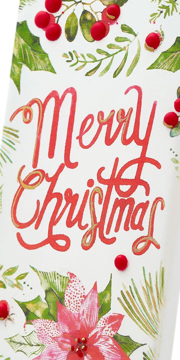 Frohe Weihnachten mit Weihnachtssternen