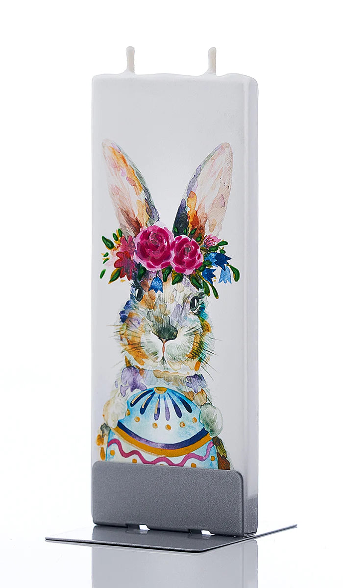 Set candele decorative FLATYZ Pasqua e fiori di ciliegio – idea regalo originale