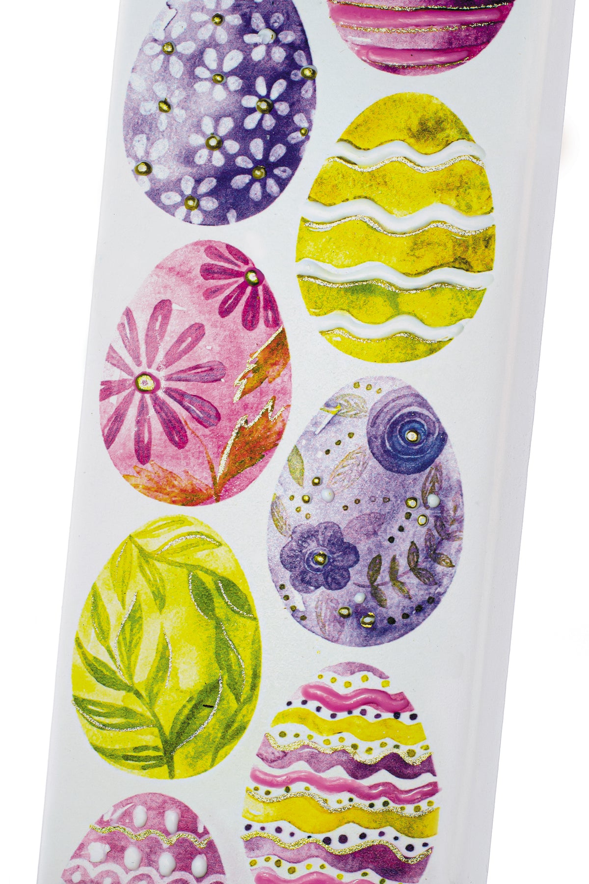 Candela Uova di Pasqua decorate