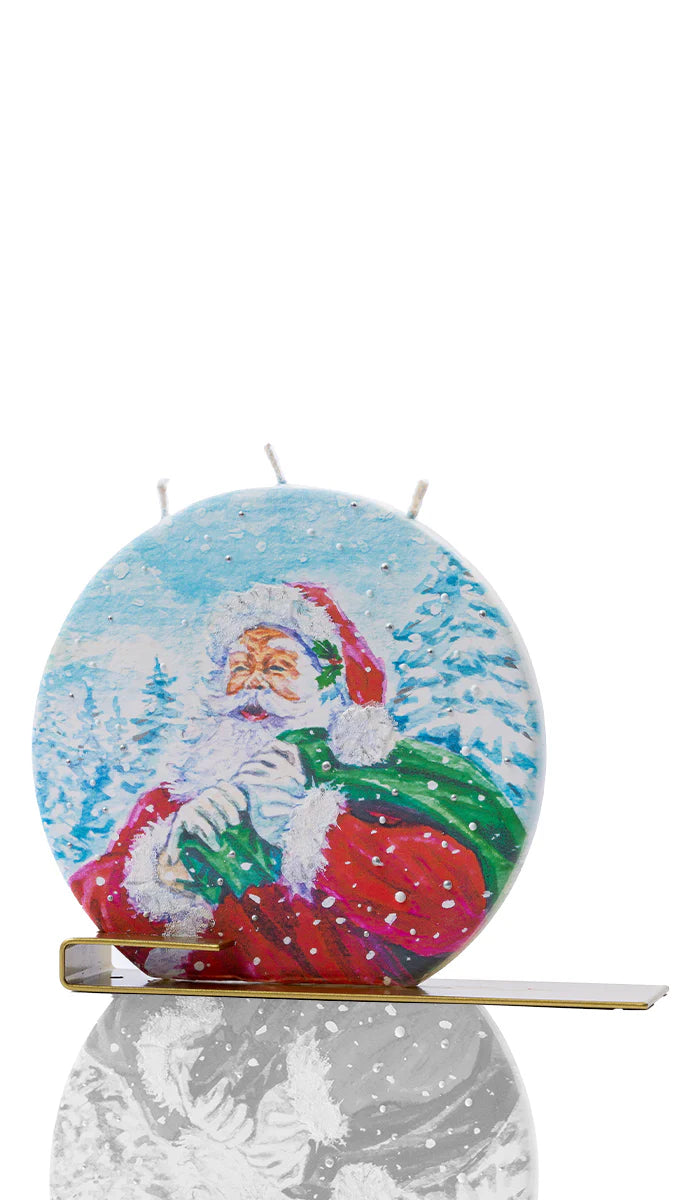 Der Weihnachtsmann mit einem Sack voller Geschenke