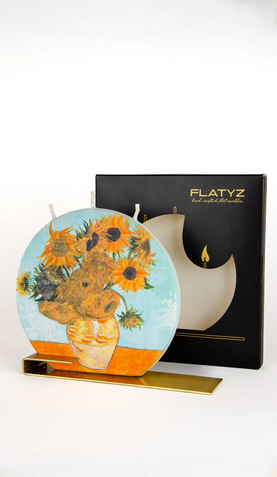 Vincent van Gogh – Sonnenblumen auf blauem Grund, 1988