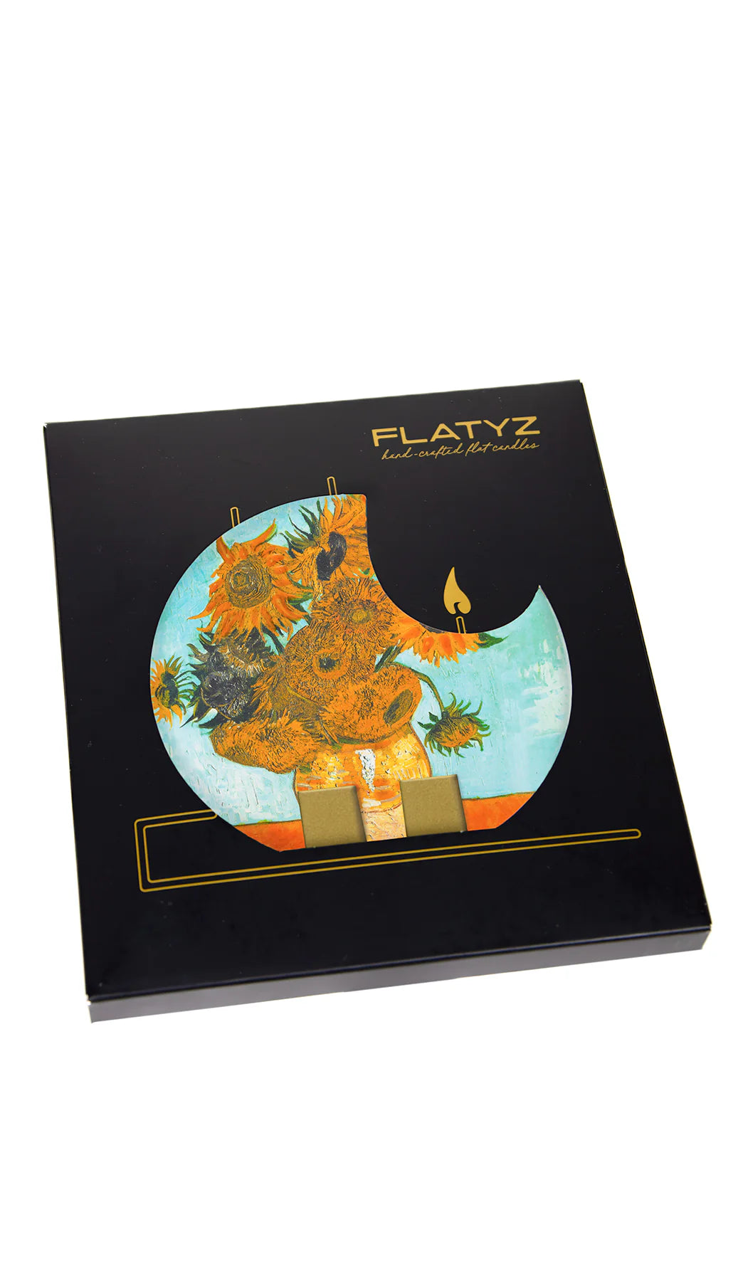 Vincent van Gogh – Sonnenblumen auf blauem Grund, 1988