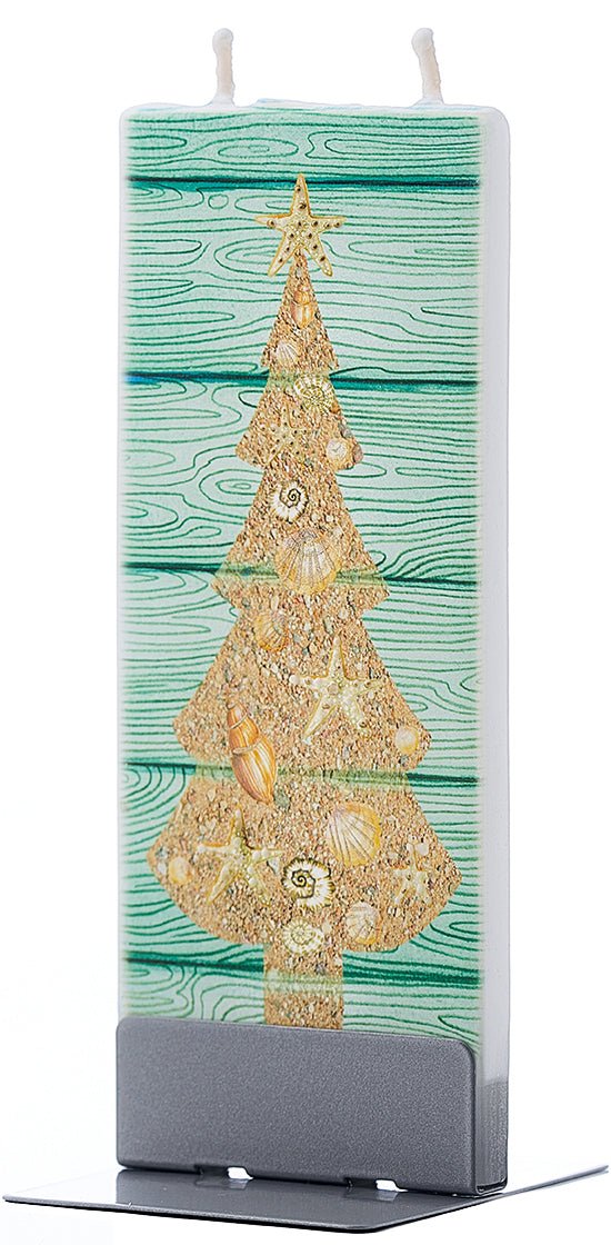 Albero di Natale di sabbia su legno - Flatyz IT