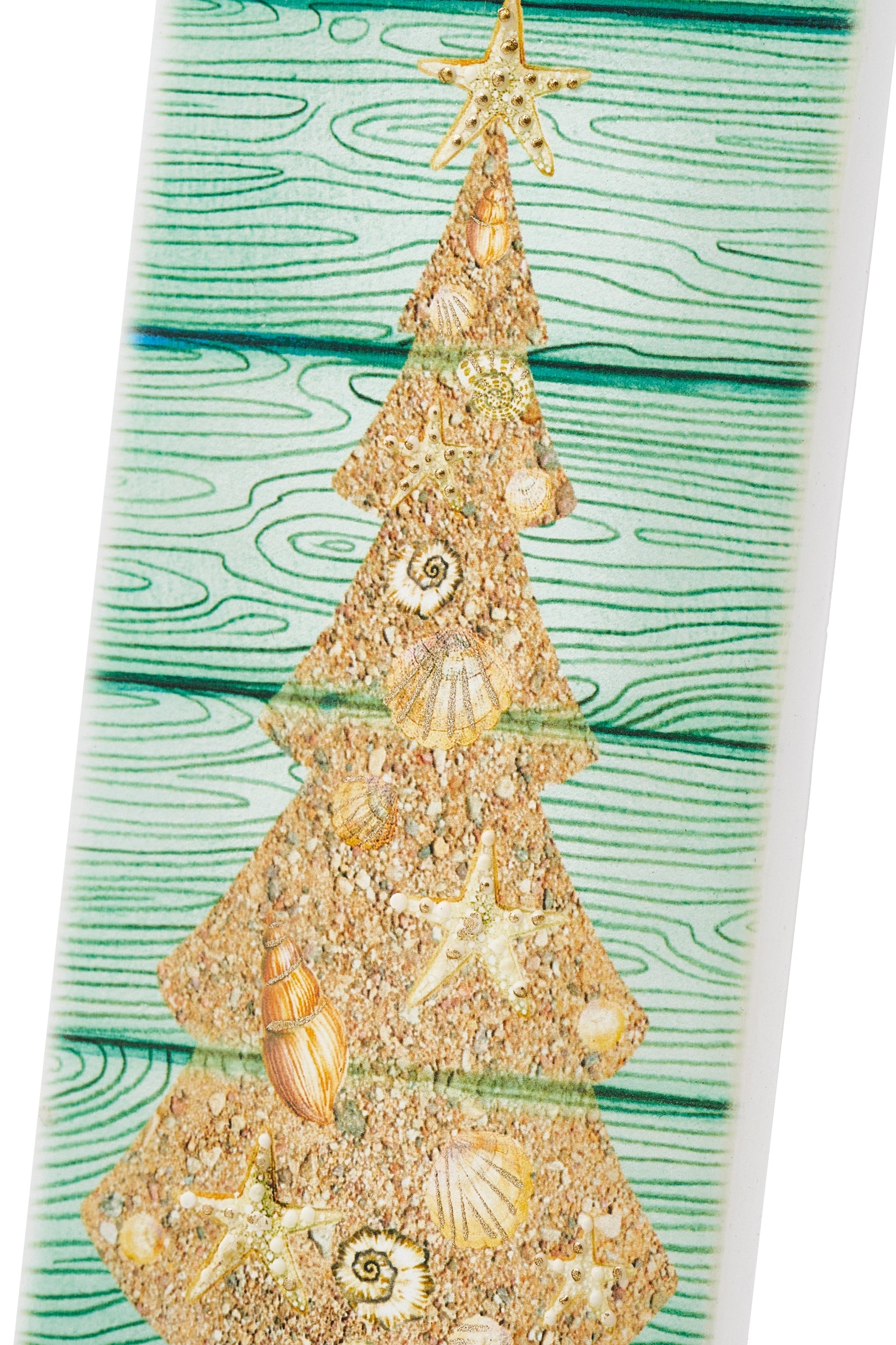 Albero di Natale di sabbia su legno - Flatyz IT