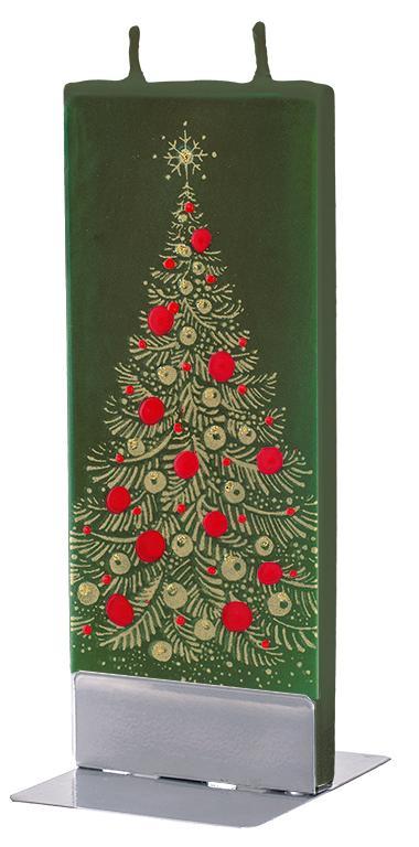 Candela albero di Natale dorato – Decorazione natalizia FLATYZ