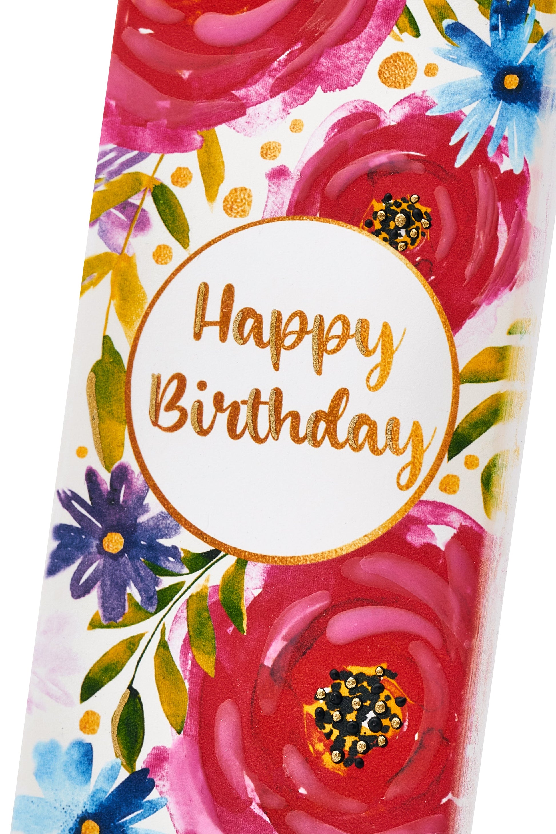 Buon compleanno con stampa floreale - Flatyz IT