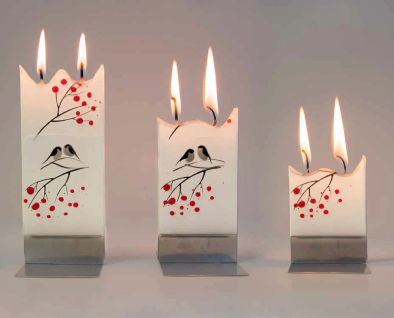 FLATYZ - candele realizzate e decorate a mano