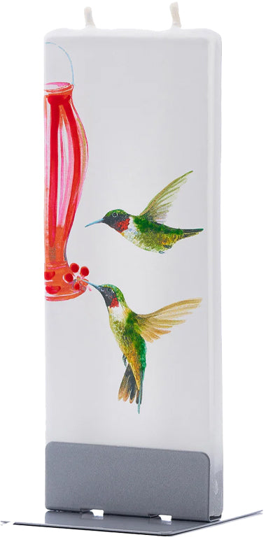 Candela decorativa FLATYZ Due colibrì