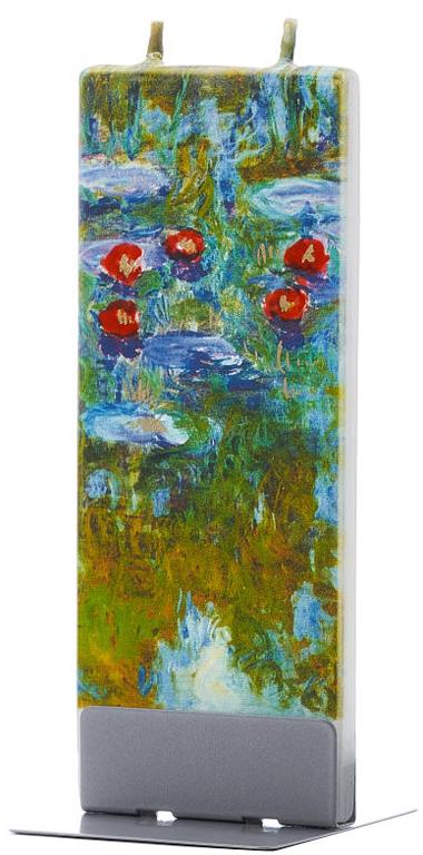 Candela decorativa FLATYZ Claude Monet - Ninfee
