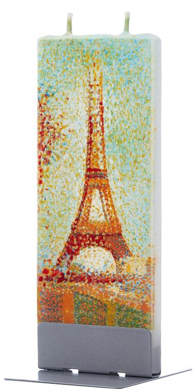 Candela decorativa FLATYZ Georges Seurat - La torre Eiffel