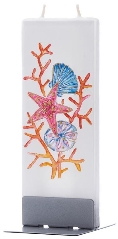 Candela decorativa FLATYZ Corallo, Stella, Conchiglie