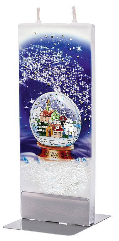 Candela decorativa FLATYZ Sfera di neve