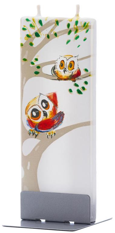 Candela decorativa FLATYZ Gufi bizzarri