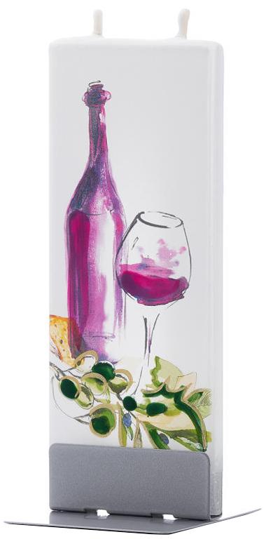 Candela decorativa FLATYZ Vino con olive