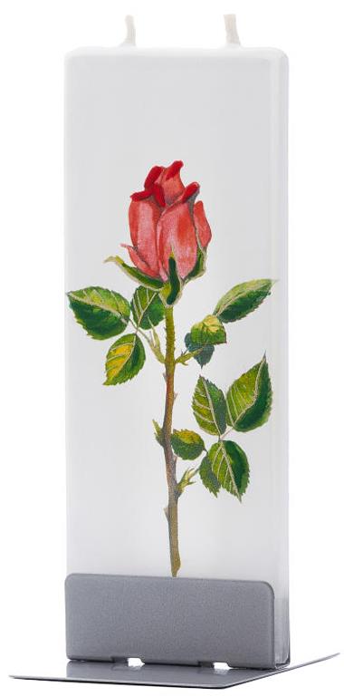 Candela decorativa FLATYZ Rosa rossa