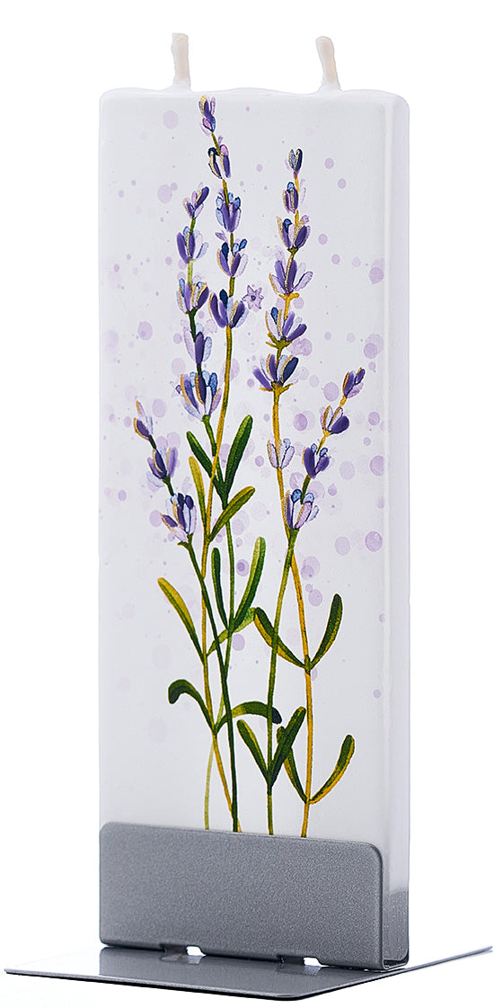 Candela decorativa FLATYZ Fiori di lavanda