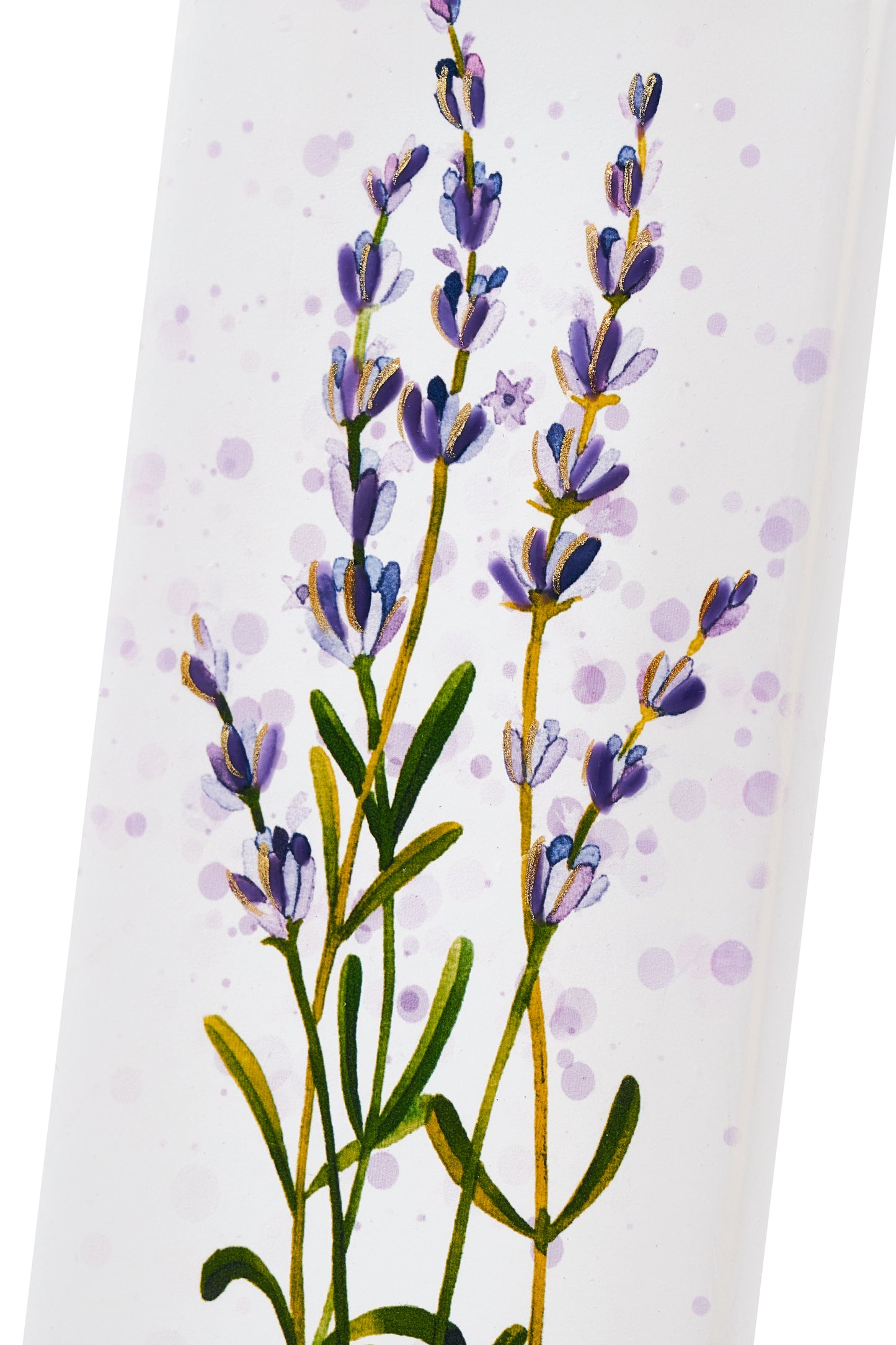 Candela decorativa FLATYZ Fiori di lavanda