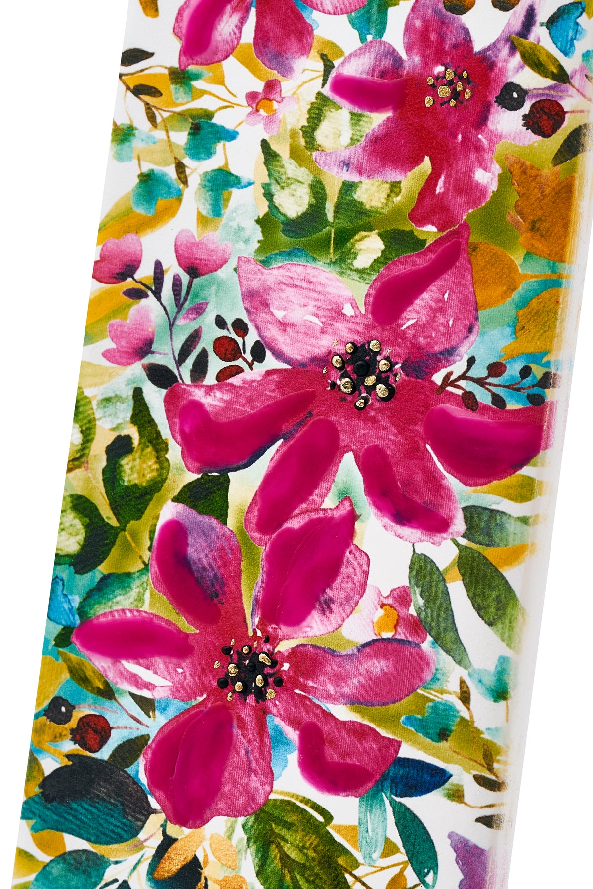 Fiori rosa circondati dal verde